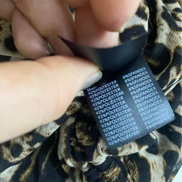 🆕Tiger Mist - Toronto leopard print ruched mini dress - Picture 10 of 10